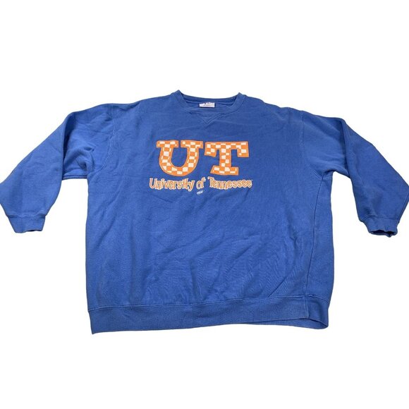 University Of Tennessee Women's Large Blue Sweatshirt By Castaways - Picture 1 of 9